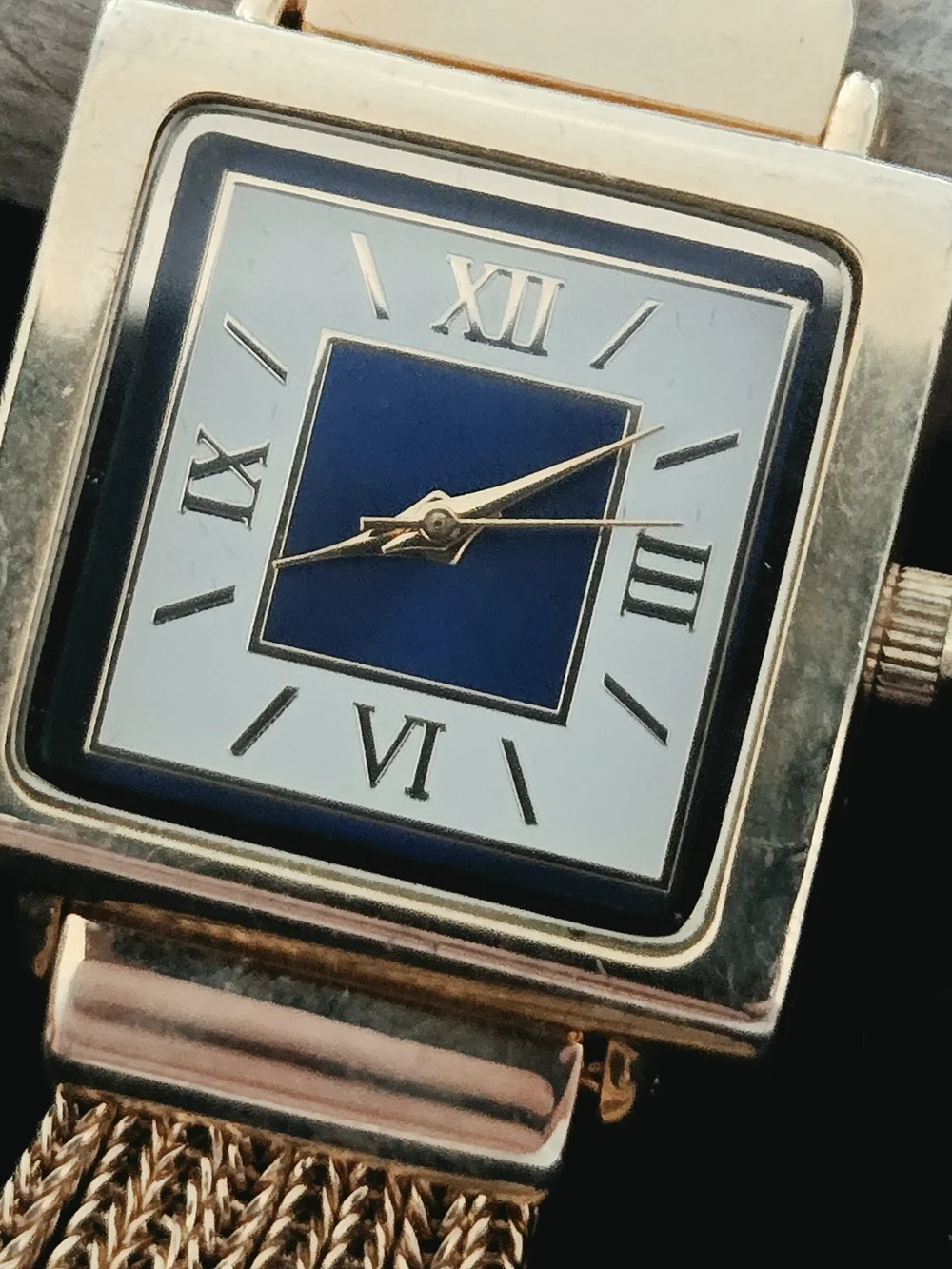 Women's Gold-Tone Square Dial Chico's  Bracelet Watch